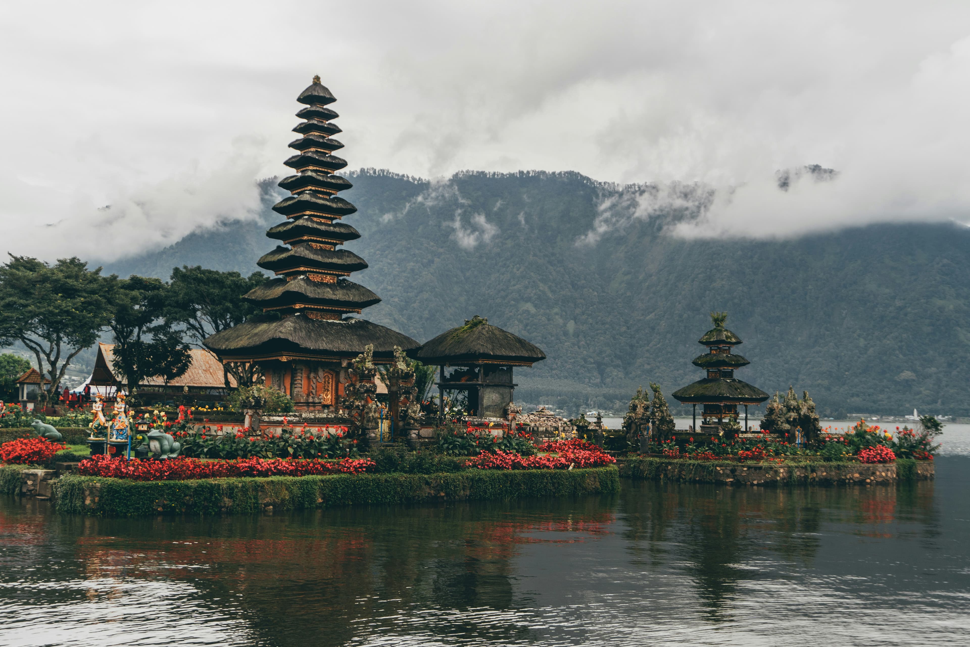 Balinese tropical landscape