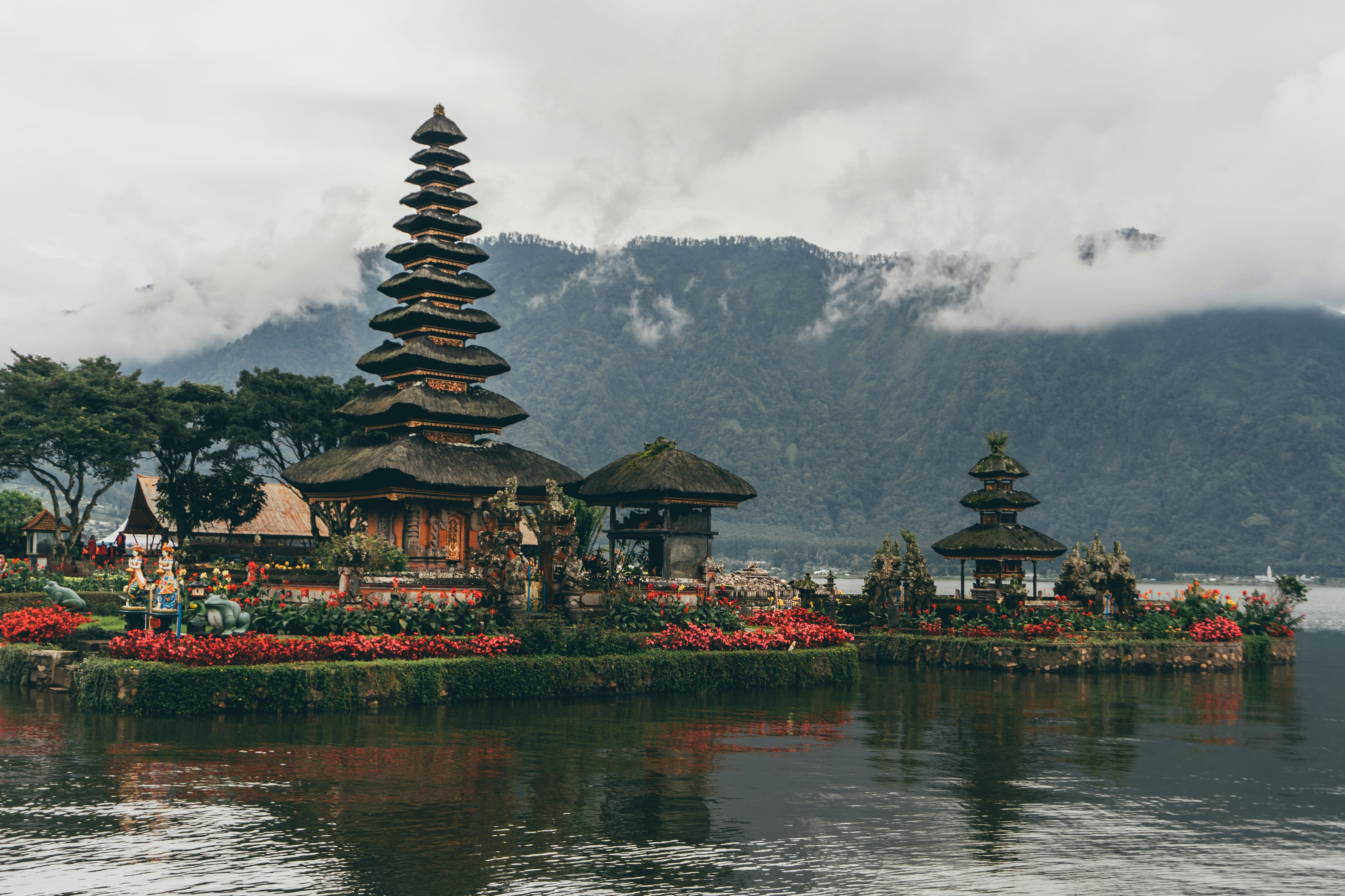 Balinese tropical landscape